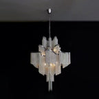 Lustra Pendant Lamp Stream Chain Nickel