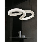 Utalyra Curved Alabaster Pendant Light