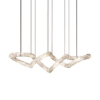 Utalyra Curved Alabaster Pendant Light