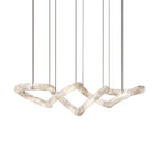 Utalyra Curved Alabaster Pendant Light