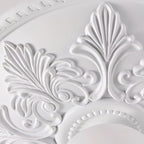 Ceiling Light Resin Canopy Glass Globe Classic Ornate