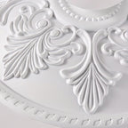 Ceiling Light Resin Canopy Glass Globe Classic Ornate