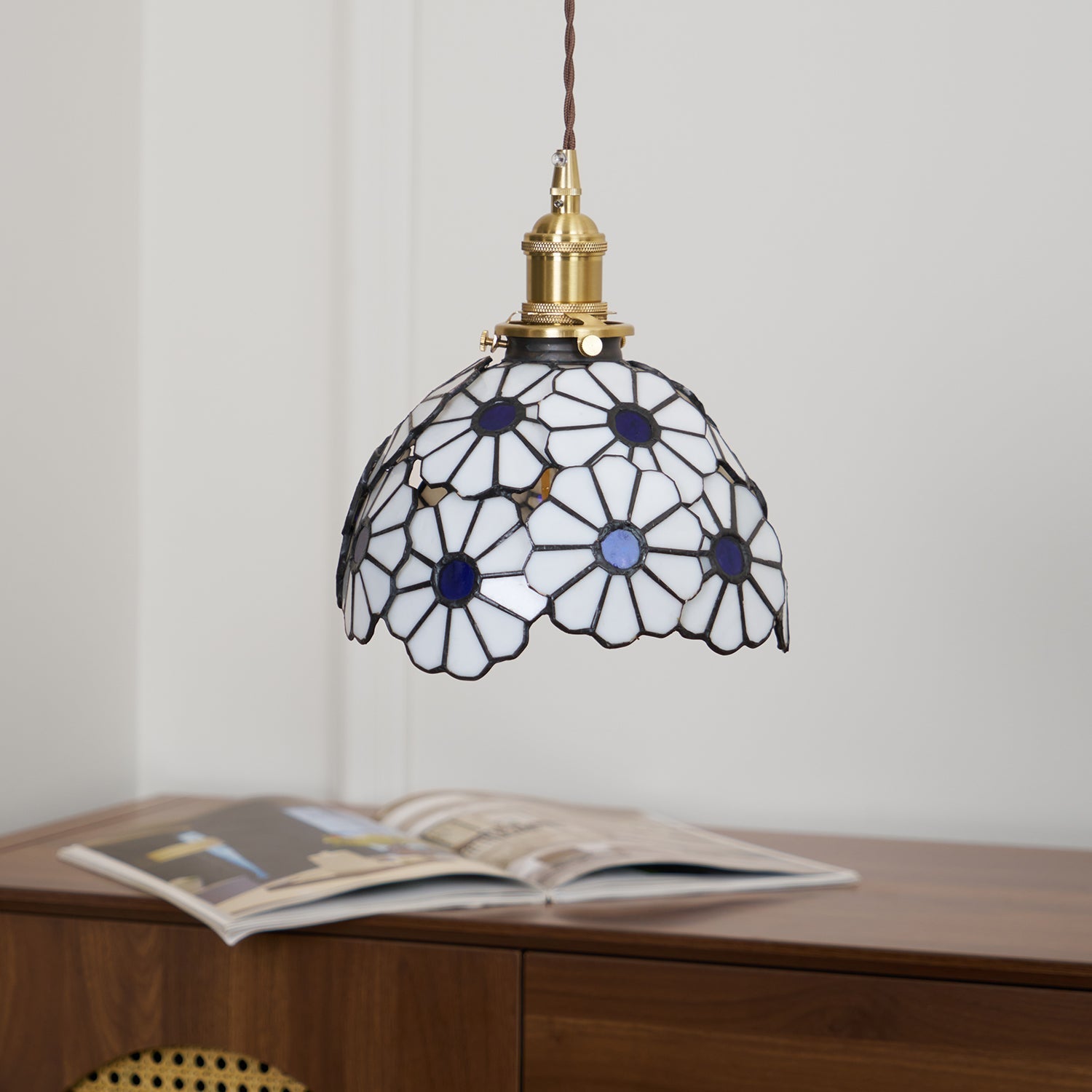 Bluebell Floral Pendant Light