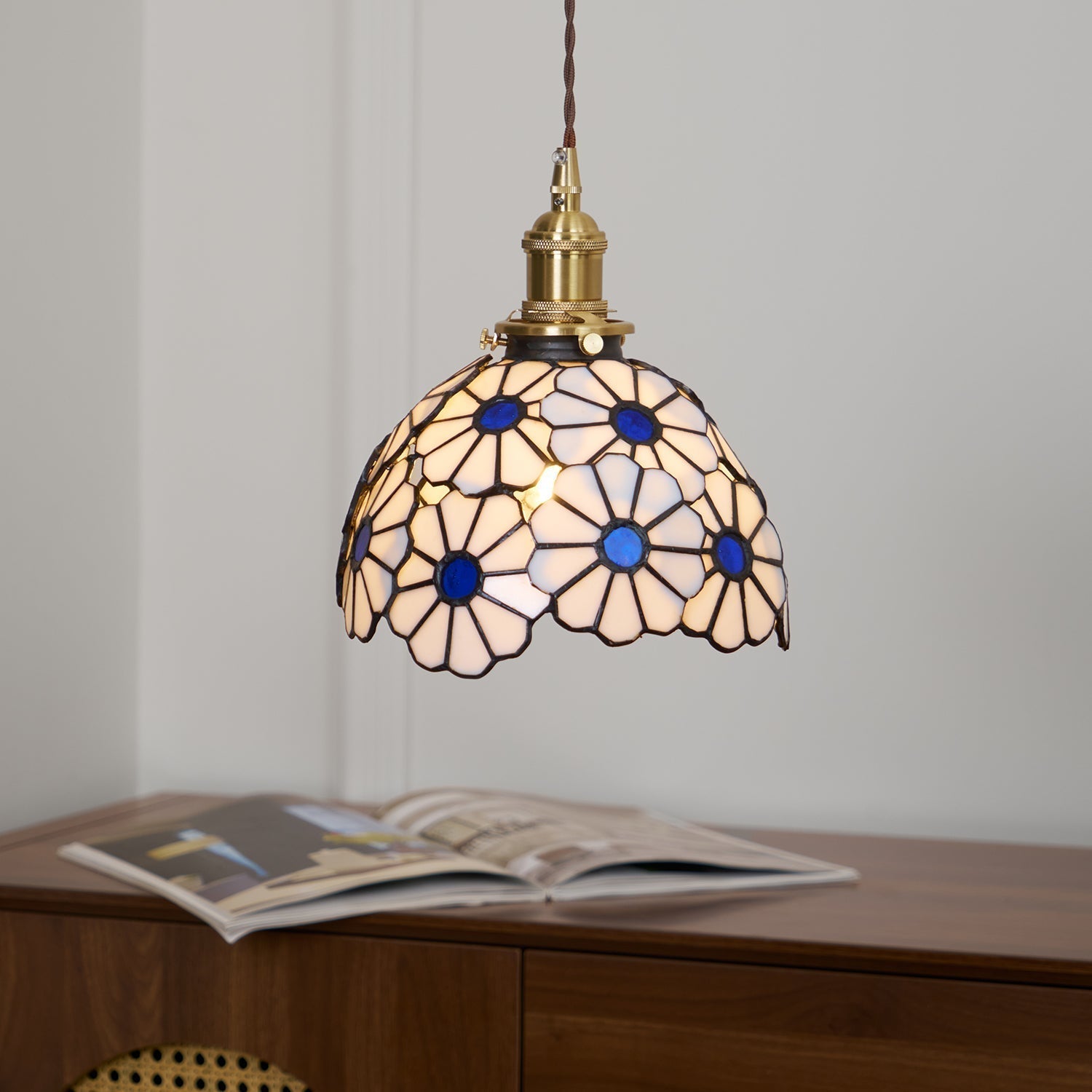 Bluebell Floral Pendant Light