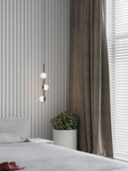 Fayno White Globe Chandelier