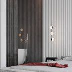 Fayno White Globe Chandelier