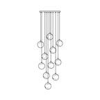 Sultana Chandelier Alabaster Cluster Orb Cascade