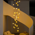 Sultana Chandelier Alabaster Cluster Orb Cascade