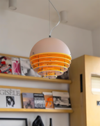Pendant Lamp Modern Layered Shade Soft Glow Dining Room