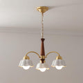 Bellin Floral Chandeliers Wood Ceramic