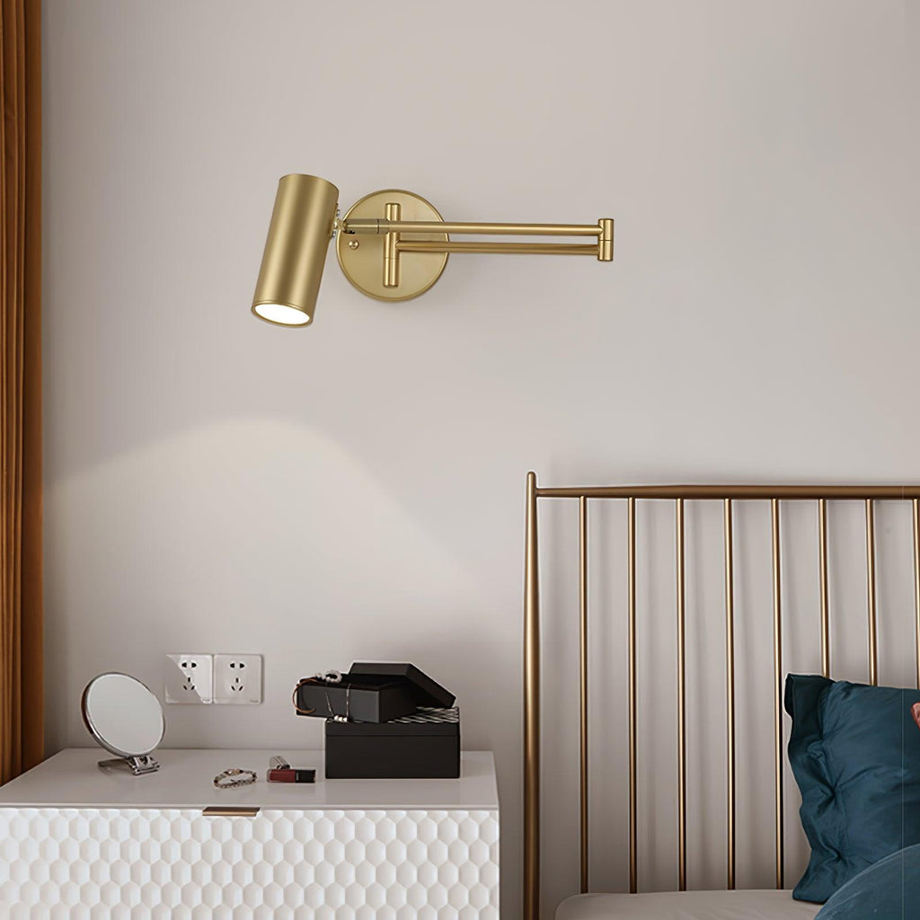 Axel Adjustable Swing Arm Wall Lamp