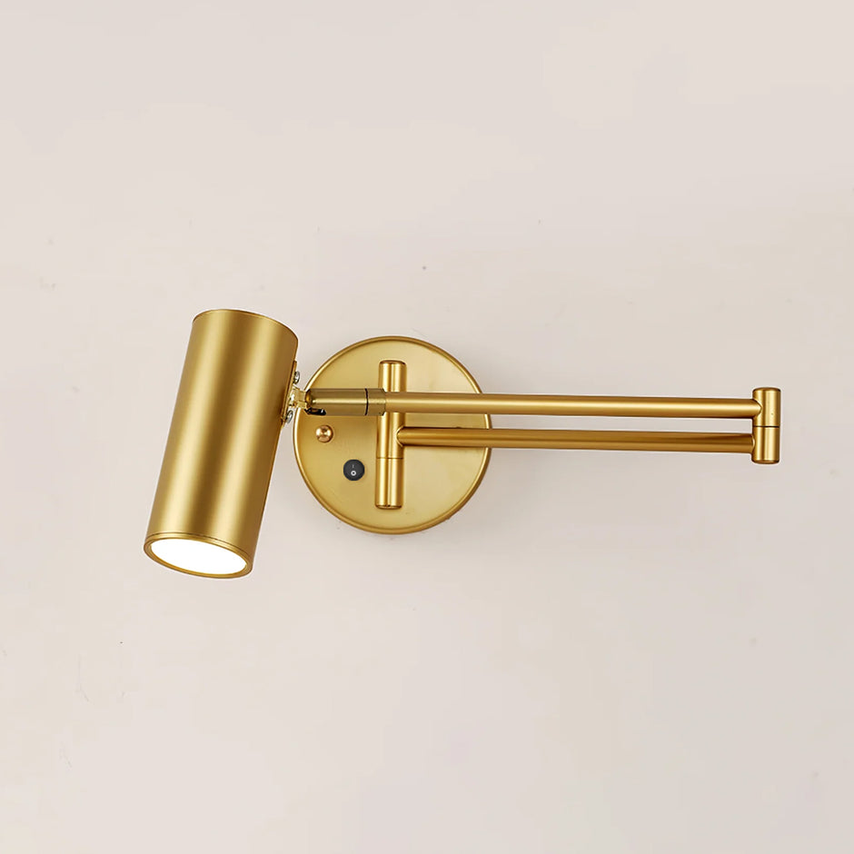 Axel Adjustable Swing Arm Wall Lamp