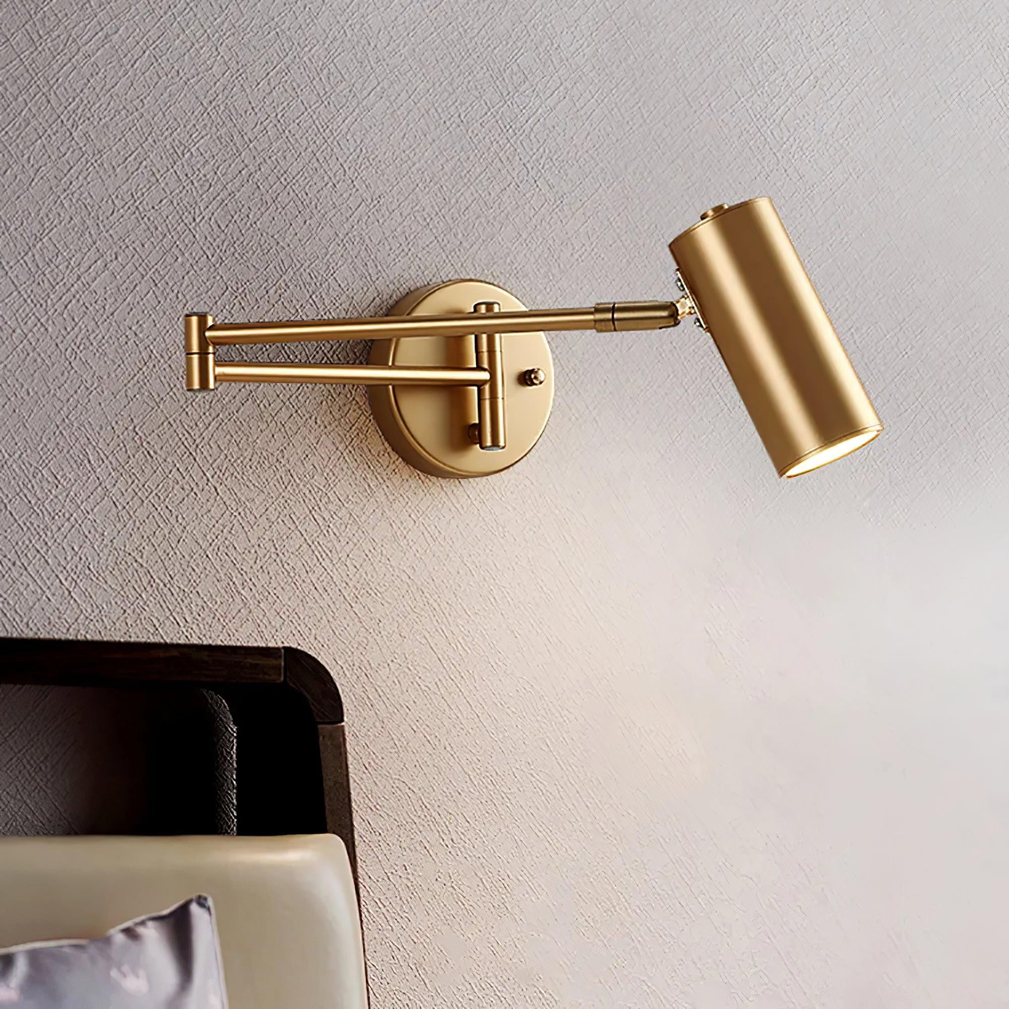Axel Adjustable Swing Arm Wall Lamp