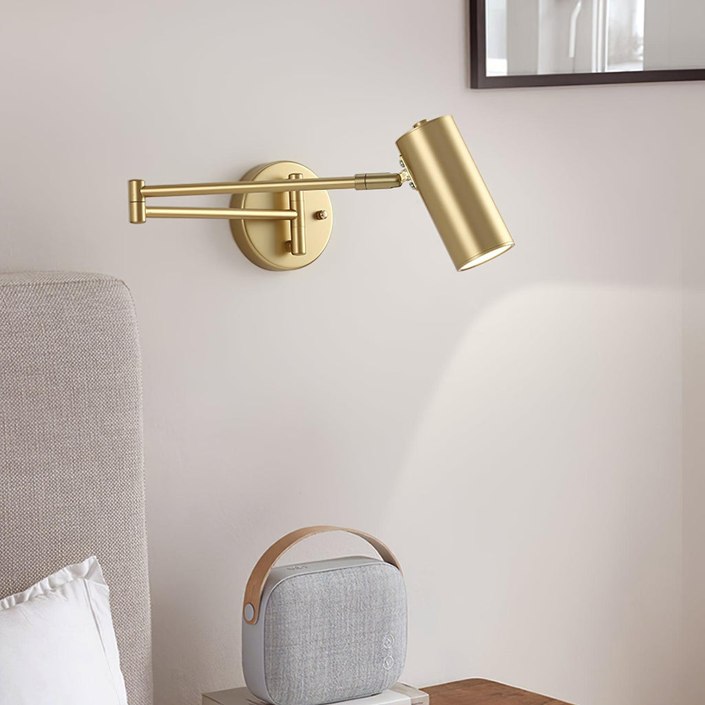 Axel Adjustable Swing Arm Wall Lamp