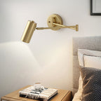 Axel Adjustable Swing Arm Wall Lamp