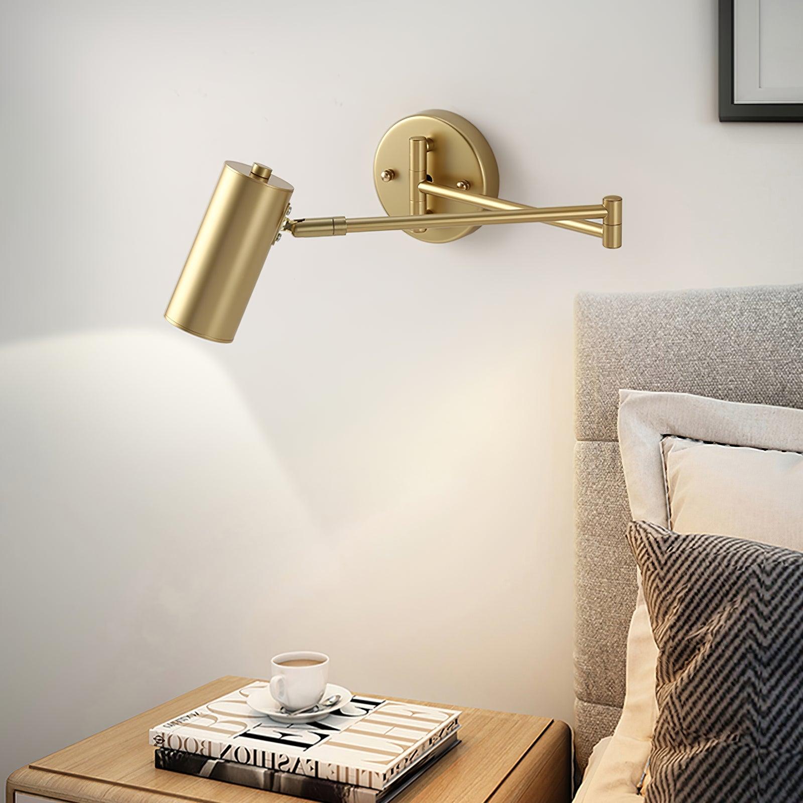Axel Adjustable Swing Arm Wall Lamp