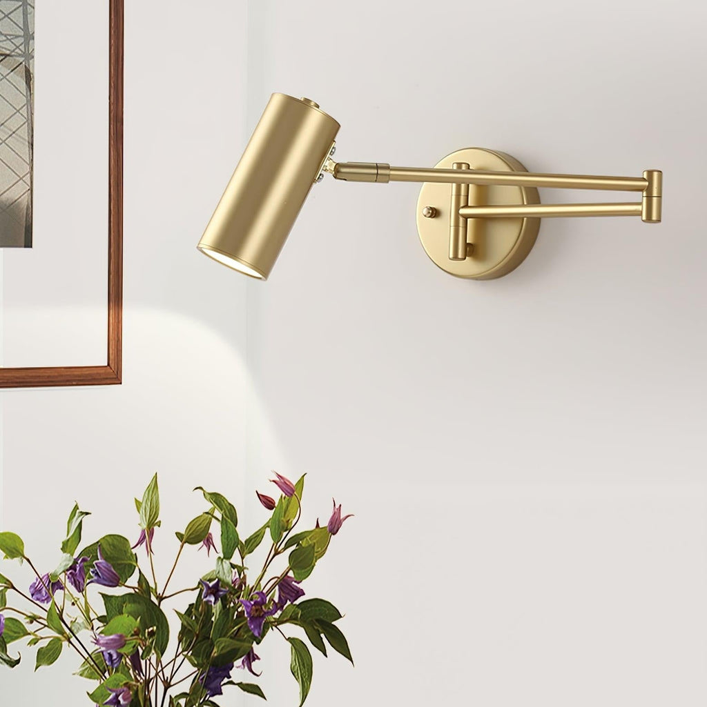 Axel Adjustable Swing Arm Wall Lamp