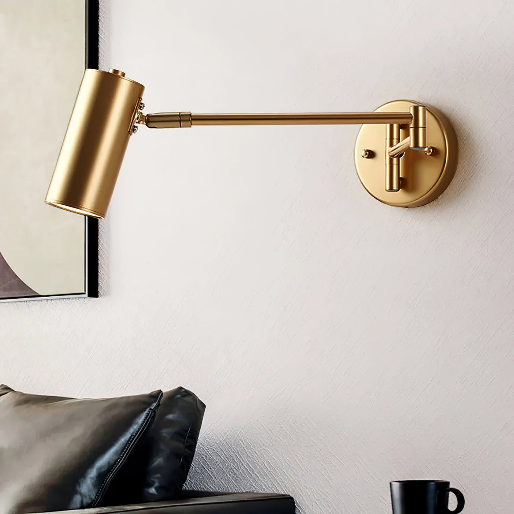 Axel Adjustable Swing Arm Wall Lamp