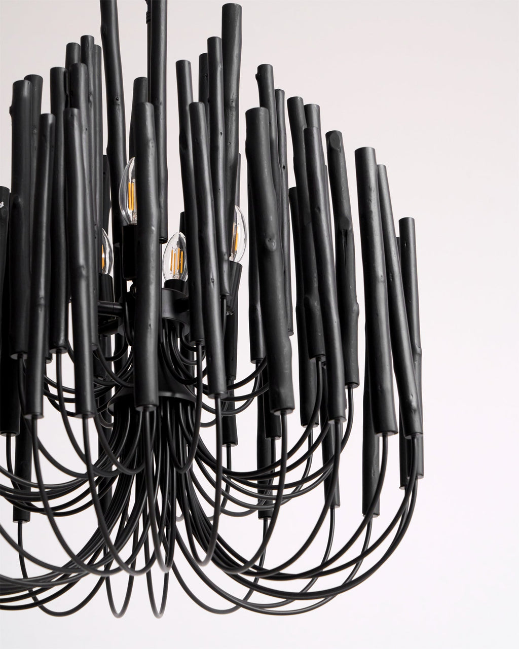 Nyphaiel Postmodern Luxury Wood Chandelier
