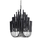 Nyphaiel Postmodern Luxury Wood Chandelier
