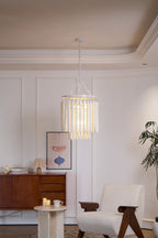 Nyphaiel Postmodern Luxury Wood Chandelier