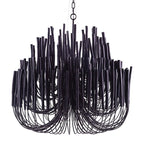 Nyphaiel Postmodern Luxury Wood Chandelier