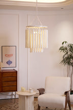 Nyphaiel Postmodern Luxury Wood Chandelier