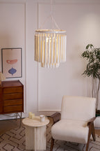 Nyphaiel Postmodern Luxury Wood Chandelier