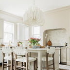Nyphaiel Postmodern Luxury Wood Chandelier