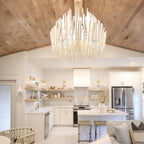 Nyphaiel Postmodern Luxury Wood Chandelier