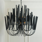 Nyphaiel Postmodern Luxury Wood Chandelier