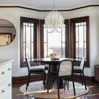 Nyphaiel Postmodern Luxury Wood Chandelier