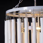 Nyphaiel Postmodern Luxury Wood Chandelier