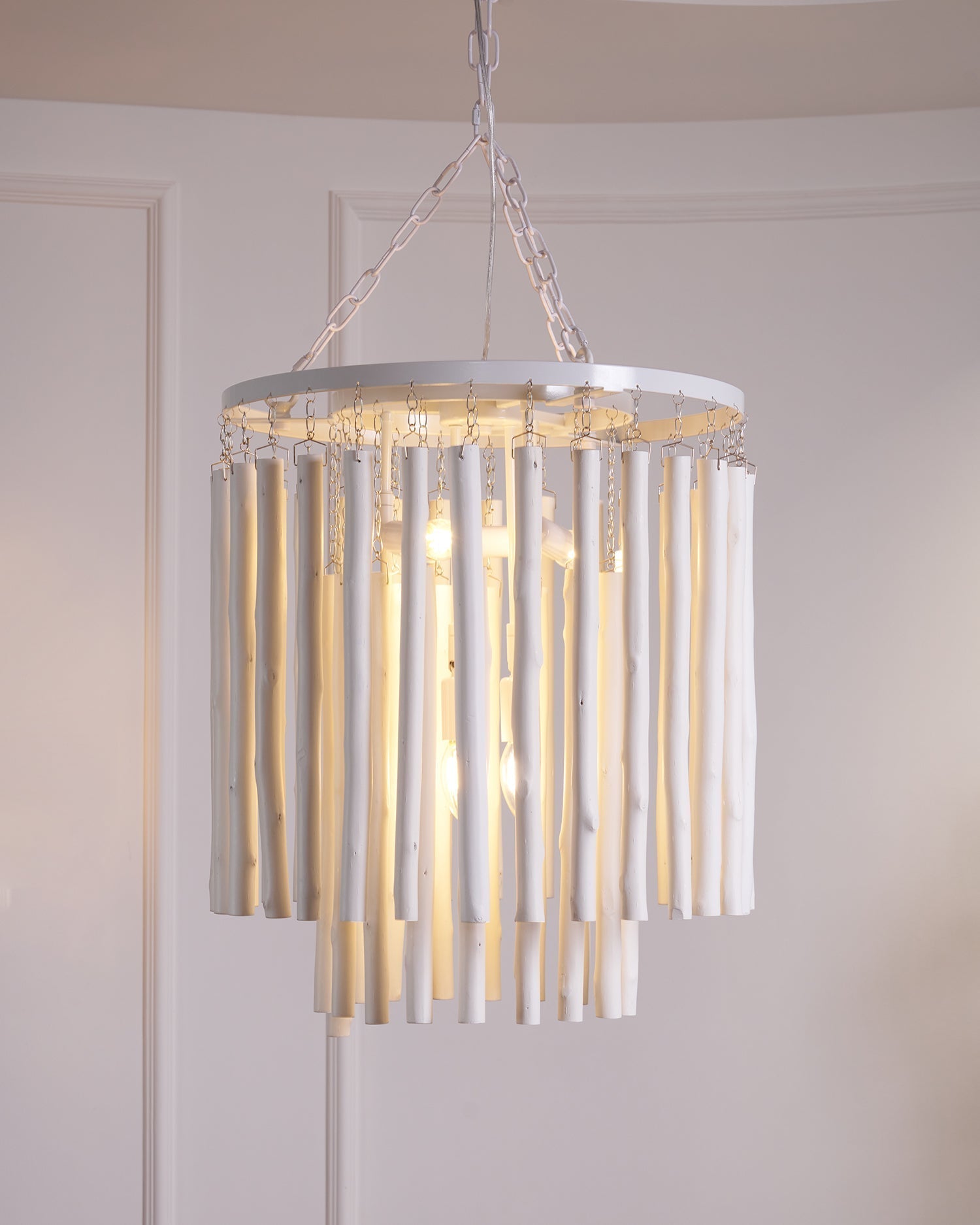 Nyphaiel Postmodern Luxury Wood Chandelier