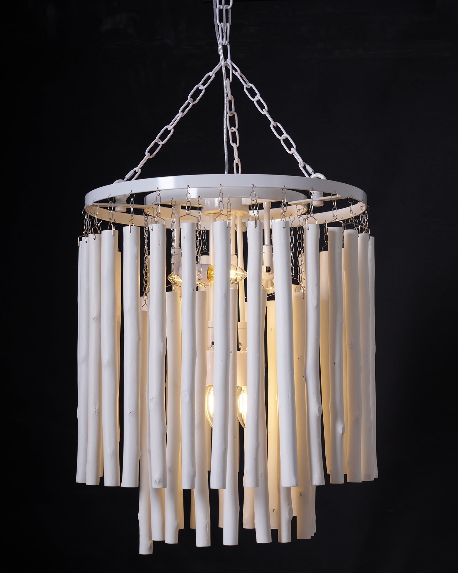 Nyphaiel Postmodern Luxury Wood Chandelier