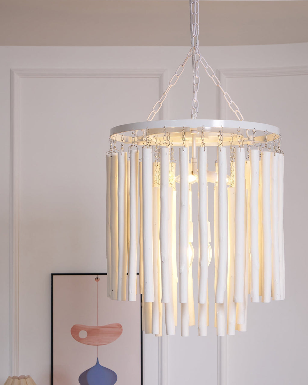 Nyphaiel Postmodern Luxury Wood Chandelier