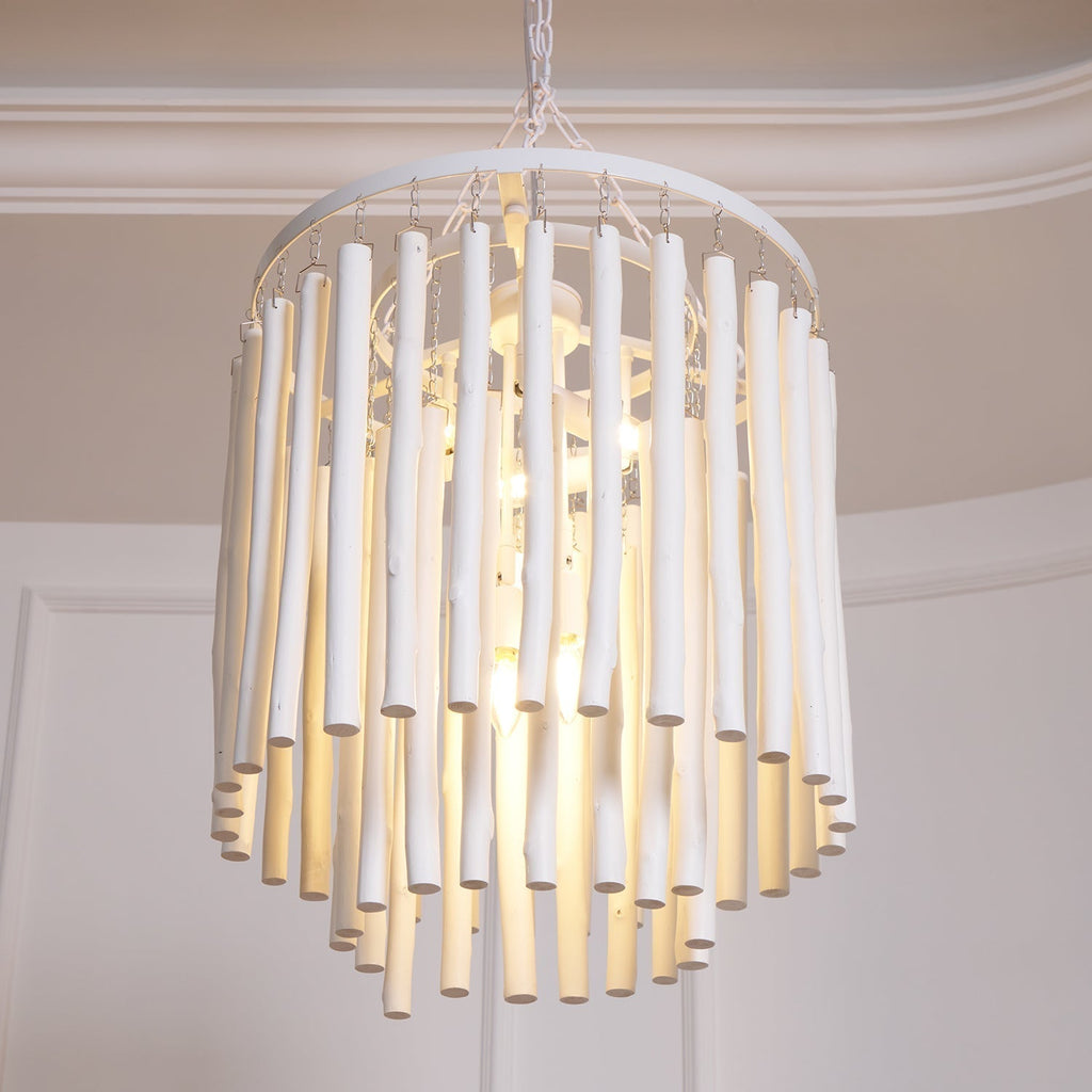 Nyphaiel Postmodern Luxury Wood Chandelier