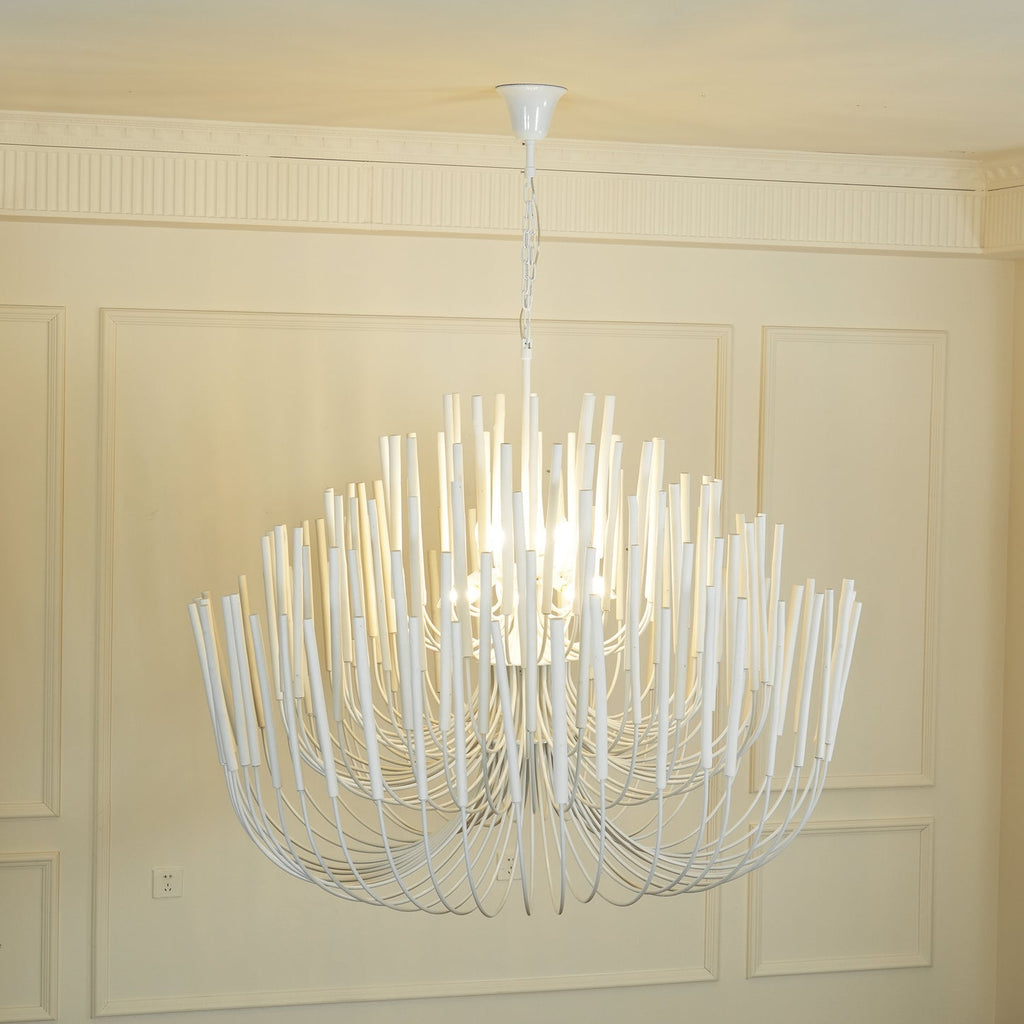 Nyphaiel Postmodern Luxury Wood Chandelier