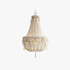 Silva Retro Luxury Atmosphere Metal/Wood Pendant Light, Old White
