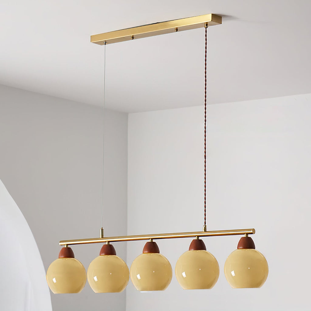 Amara  Hand-blown  Glass Chandelier