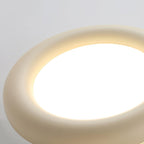 Ceiling Light Beige Flush Mount with Canopy Minimalist