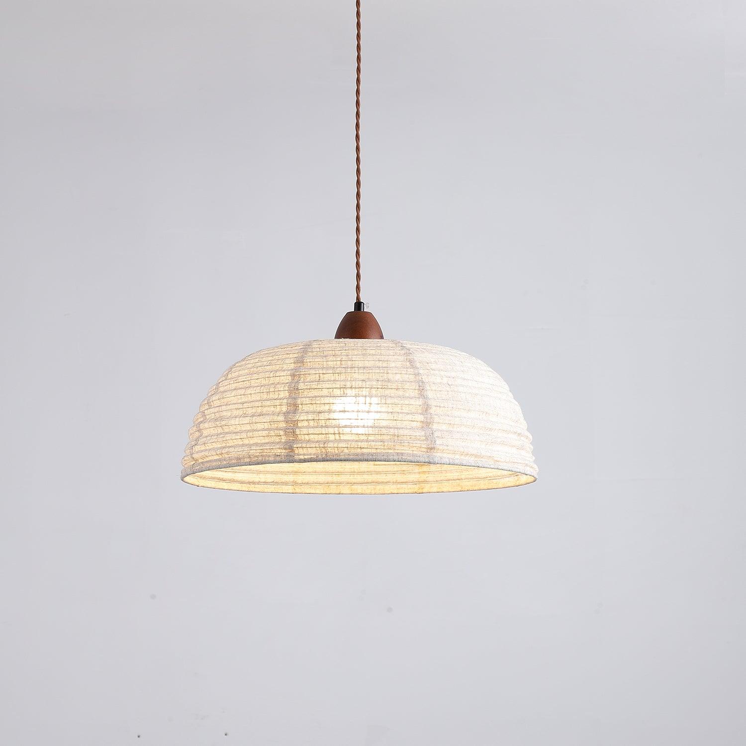 Evano Woven Dome Pendant Light
