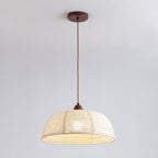 Evano Woven Dome Pendant Light