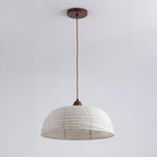 Evano Woven Dome Pendant Light