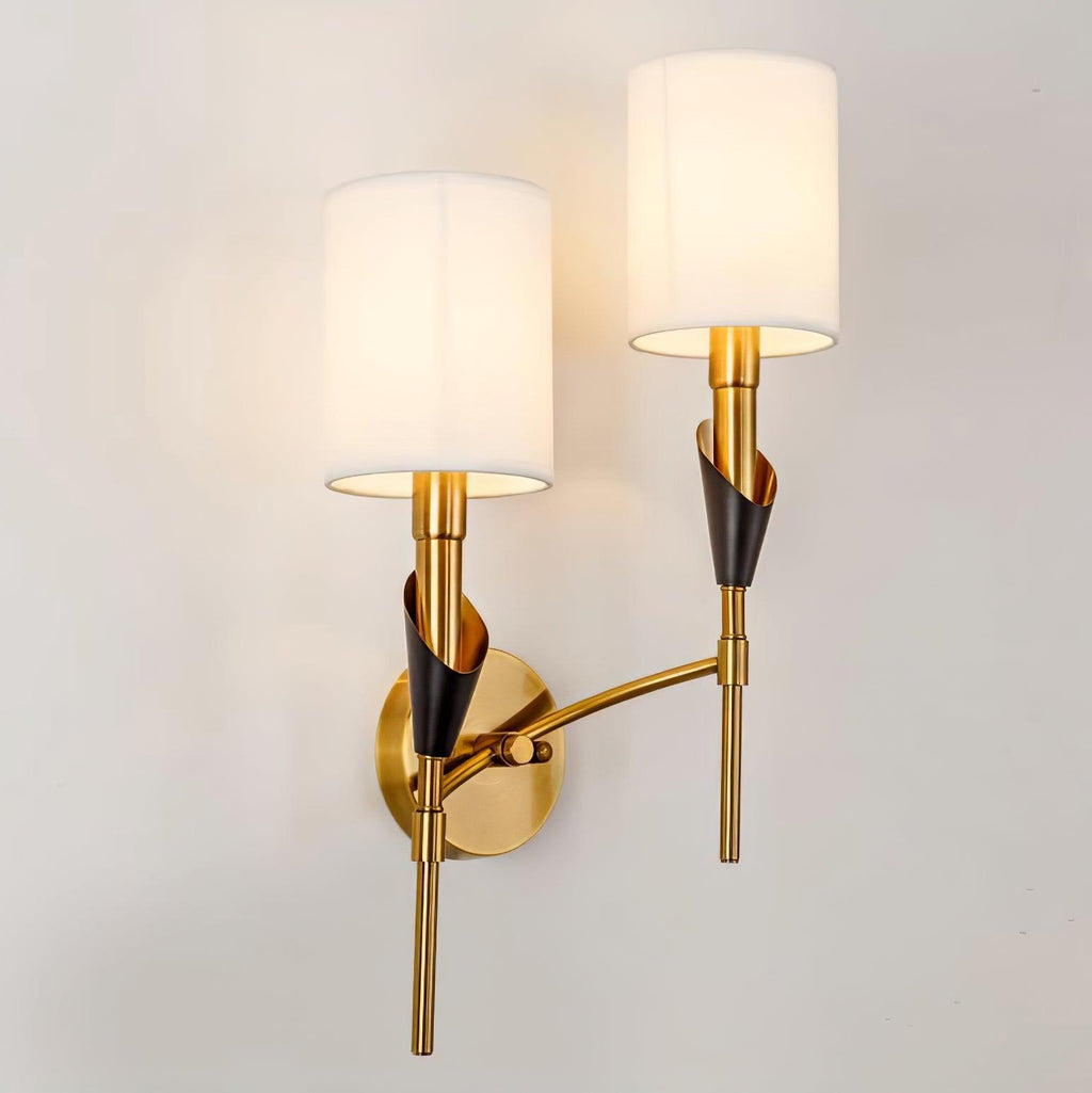 Eurzorira  Fabric Wall Light