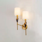 Eurzorira  Fabric Wall Light
