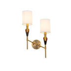 Eurzorira  Fabric Wall Light
