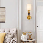 Eurzorira  Fabric Wall Light