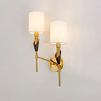 Eurzorira  Fabric Wall Light