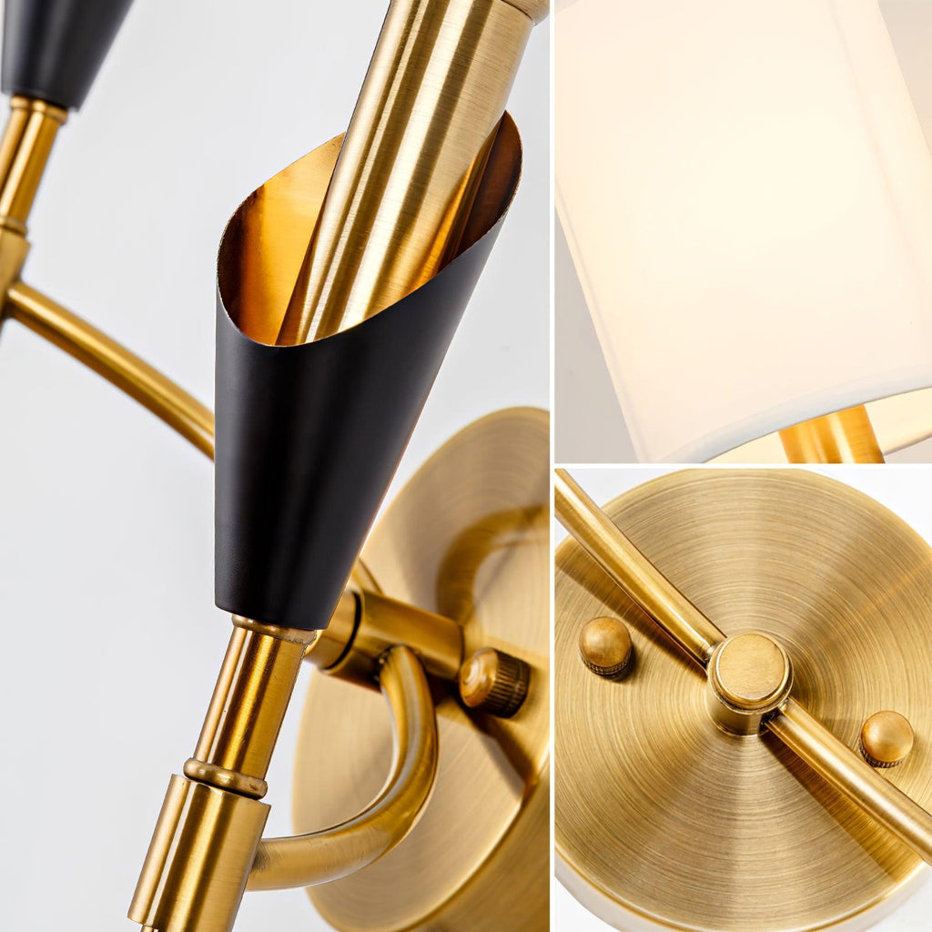 Eurzorira  Fabric Wall Light